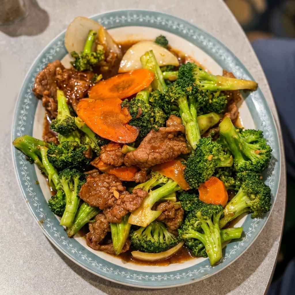 Special chow mein at Red Lion Inn, Kindersley Saskatchewan
