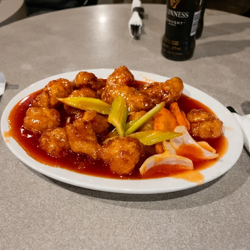 Special chow mein at Red Lion Inn, Chinese food Kindersley SK