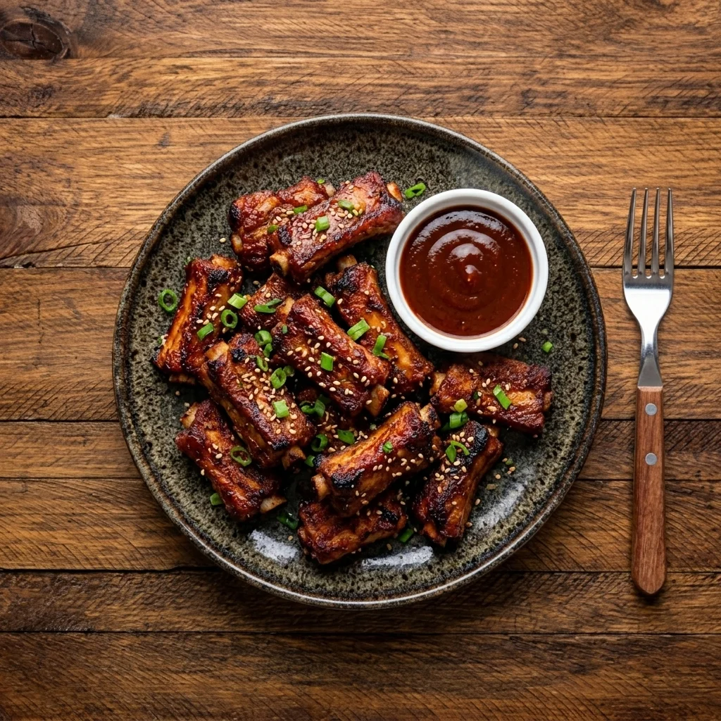 Boneless Dry Ribs at Red Lion Inn, pub food Kindersley SK