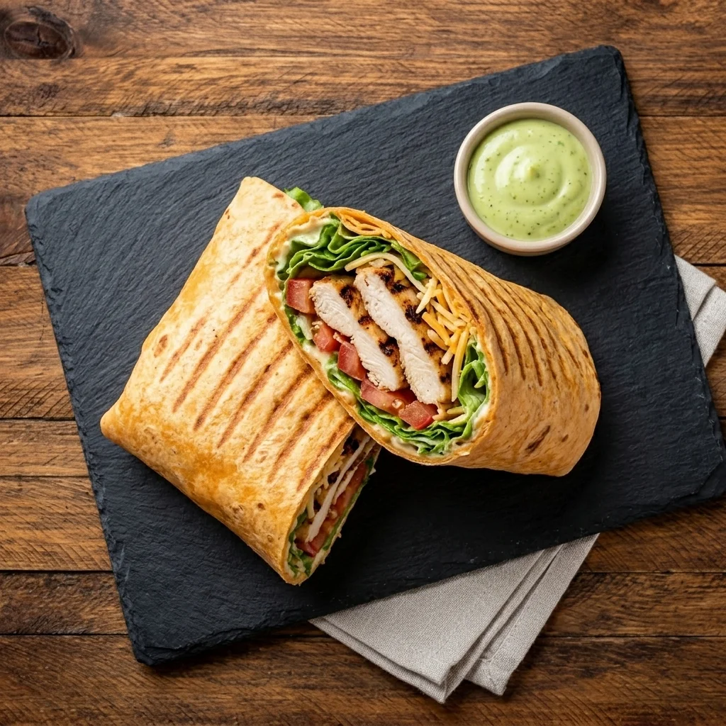 Grilled Chicken Wrap at Red Lion Inn, Kindersley SK